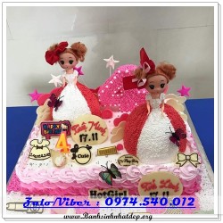 Mẫu Bánh Sinh Nhật Đẹp - A679